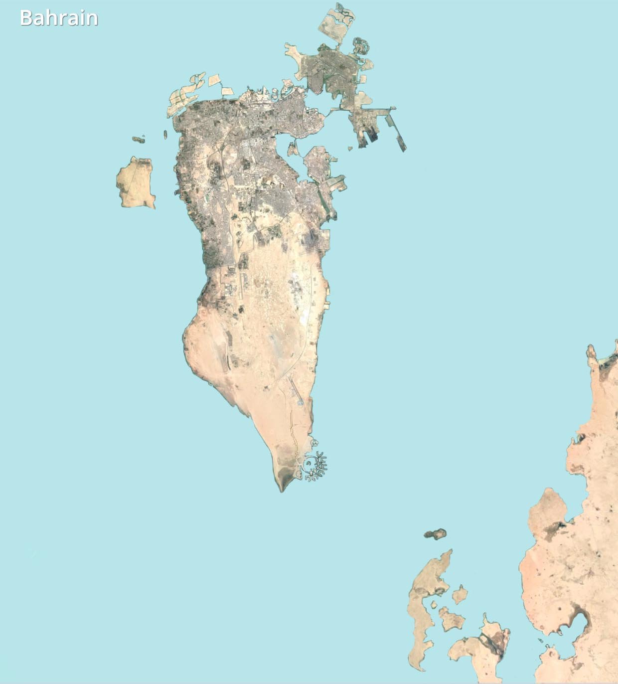 bahrain map