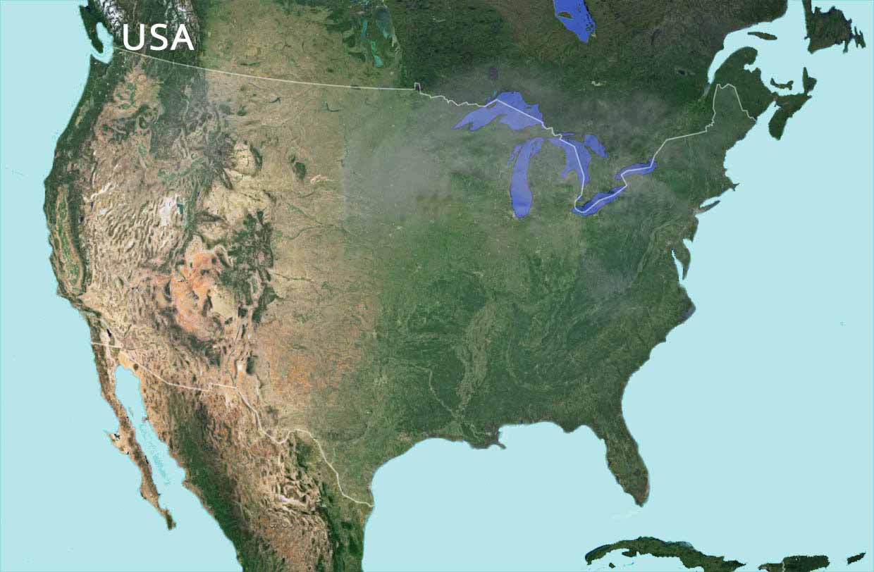 usa map
